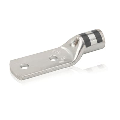 LUG STR 150 MM2 M12 CL A 2HL CU BLK